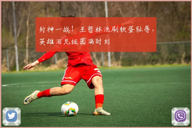 封神一战!王哲林洗刷软蛋耻辱,英雄泪见证圆满时刻